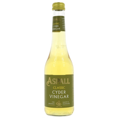 Aspall Organic Cyder Vinegar | 350ML | English apples | Vegan-friendly | Perfect for cooking, dressings & marinades.