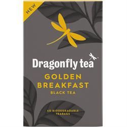 Dragonfly Tea |  Dragonfly Golden Breakfast Black Tea 40 tea bags | 40bag