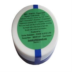 Bio-White | Organic Tooth Powder Peppermint 35 g | 35g