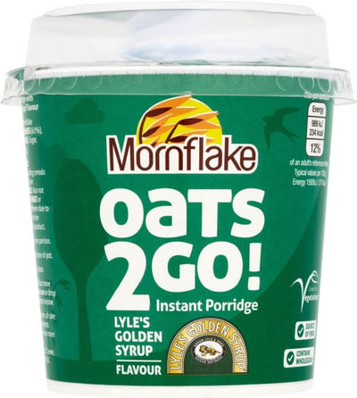 Mornflake | Golden Syrup Porridge Pots | 62g