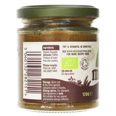 Meridian | Almond Butter Smooth Organic | 170G