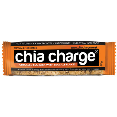 Chia Charge | Sea Salt Flakes Chia Seed Flapjack | 80g