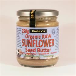 Carley's | Org Raw EU Sunflower Seed Butter 250g | 250g