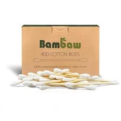 Bambaw | Bambaw | Bamboo cotton buds | 400 units | 400 box