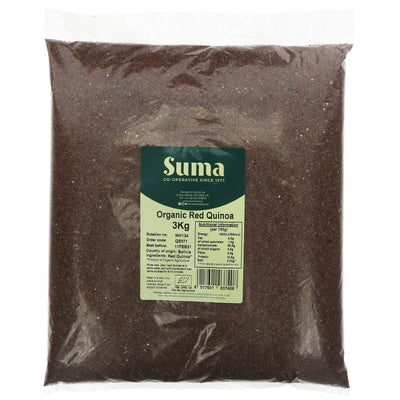 Organic Vegan Red Quinoa | 3kg | Superfood Market