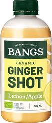 Bangs |  Organic Ginger Lemon & Apple Shot 300ml | 300ml