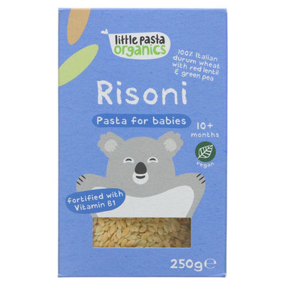 Little Pasta Organics | Red Lentil & Pea Risoni Pasta | 250g