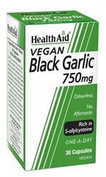 HealthAid | Black Garlic 750mg - 30 Vegicaps | 30vegicaps