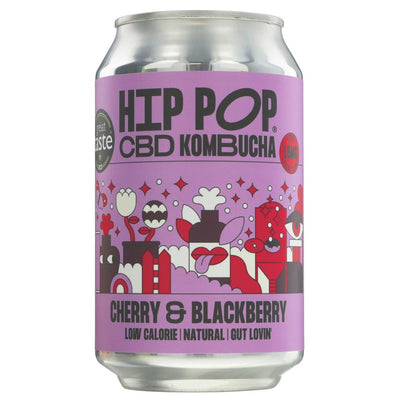 HIP POP | CBD Cherry & Blackberry | 1 x 330ML