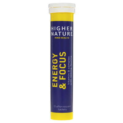 HIGHER NATURE | Energy & Focus Effervescent | 1 x 13Tabs