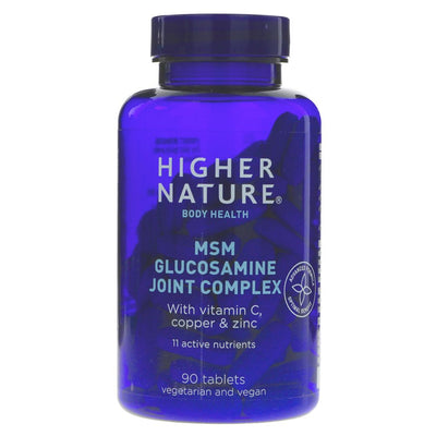 HIGHER NATURE | MSM Glucosamine Joint Complex | 1 x 90Tabs