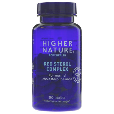 HIGHER NATURE | Red Sterol Complex | 1 x 90Tabs