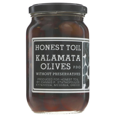 HONEST TOIL | Kalamata Olives | 1 x 210G