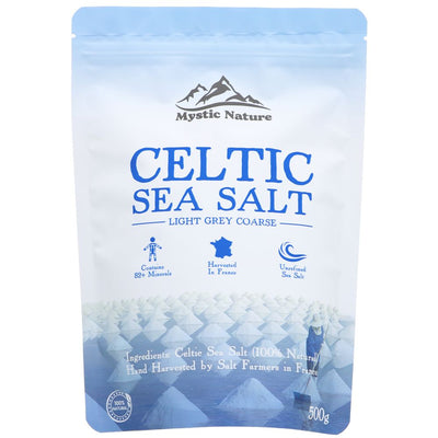 MYSTIC NATURE | Celtic Sea Salt - Coarse | 1 x 500g