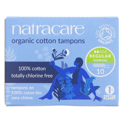 NATRACARE | Tampons Regular 10 | 1 x 10Pack