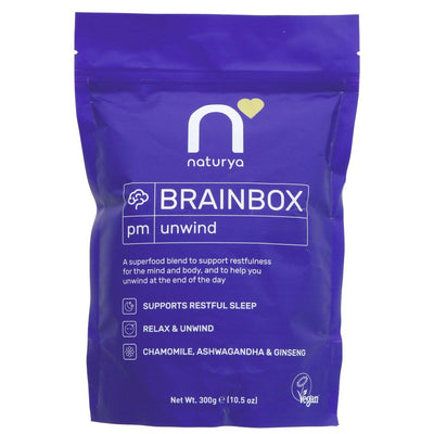 NATURYA | Brain Box - PM - Unwind | 1 x 300G