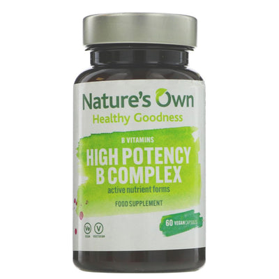 NATURES OWN | High Potency Vitamin B Complex | 1 x 60Tabs