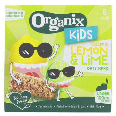 ORGANIX | Lemon & Lime Oaty Bars | 1 x 6 x 23G