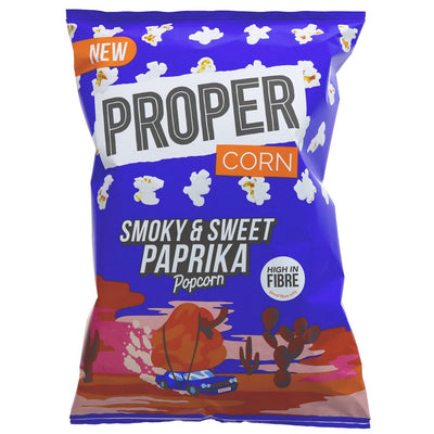 PROPERCORN | Smoky & Sweet Paprika Popcorn | 1 x 70G