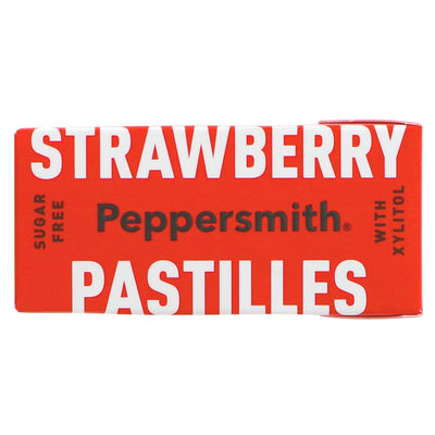 PEPPERSMITH | Strawberry Pastilles | 1 x 15G