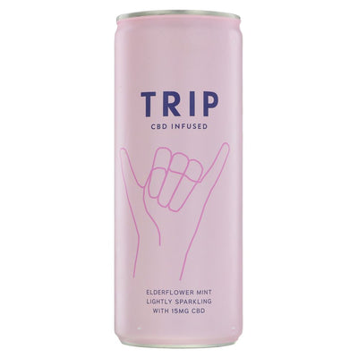 TRIP | Elderflower & Mint CBD Drink | 1 x 250ML