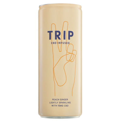 TRIP | Peach & Ginger CBD Drink | 1 x 250ML