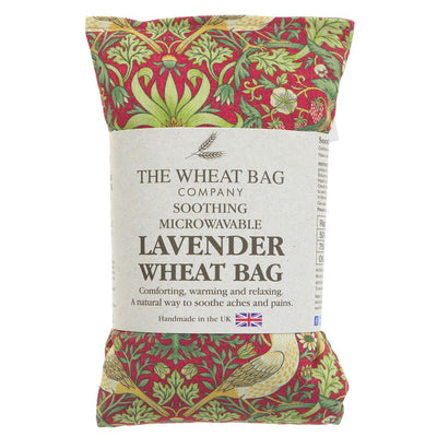 THE WHEAT BAG COMPANY | Strawberry Thief Crimson Laven | 1 x each