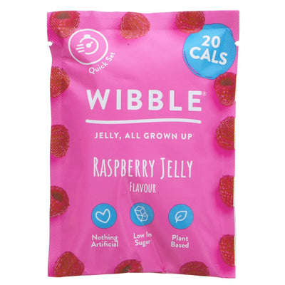 WIBBLE | Raspberry Jelly Crystals | 1 x 57G