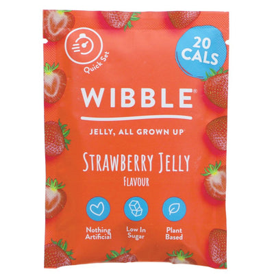 WIBBLE | Strawberry Jelly Crystals | 1 x 57G