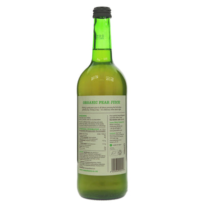 James White Organic & Vegan Pear Juice - 750ML. Pure pressed pear juice, perfect for any occasion. Organic & vegan.