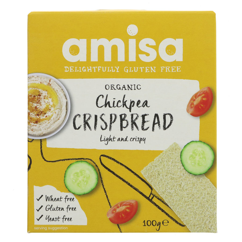 Amisa | Chickpea Crispbread | 100g