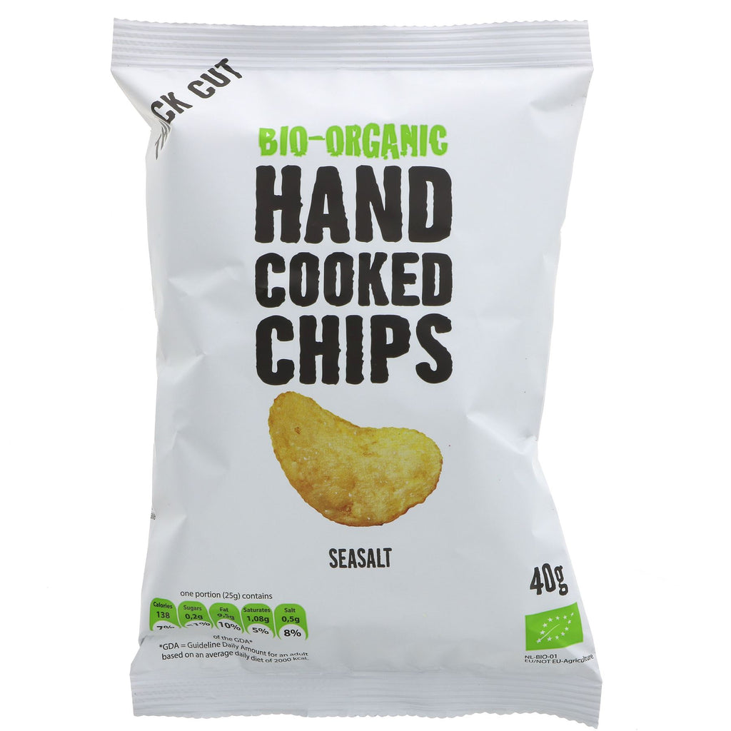 Trafo | Hand Cooked Crisps Seasalt | 40G