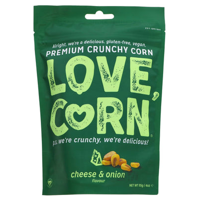 Love Corn | Crunchy Corn - Cheese & Onion | 115g