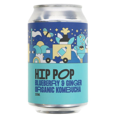 Hip Pop | Blueberry Ginger Kombucha | 330ml