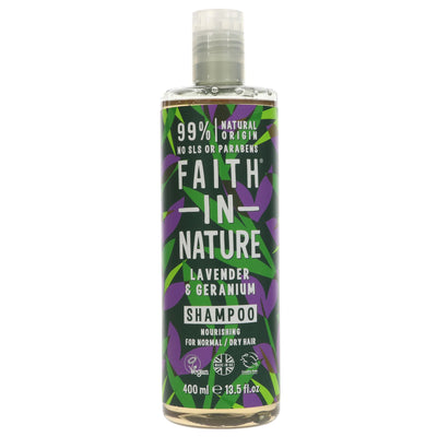Faith In Nature | Shampoo - Lavender & Geranium | 400ML