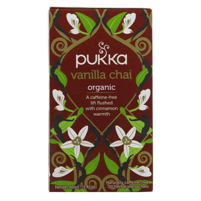 Pukka | Vanilla Chai - cinnamon, sweet vanilla | 20 bags