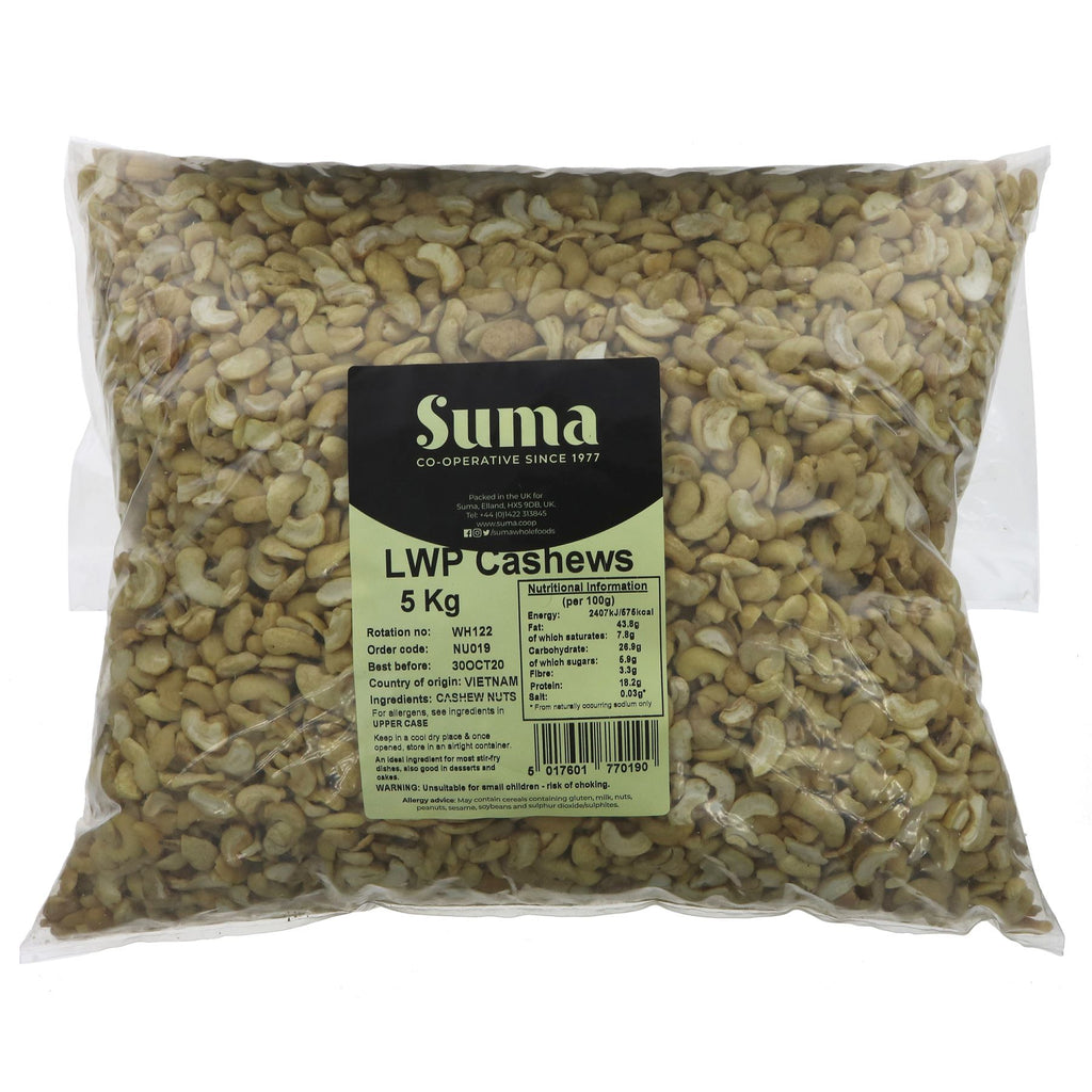Suma | Cashew - Large Pieces | 5 KG