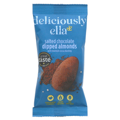 Deliciously Ella | Salted Chocolate Dipped Almons | 27g