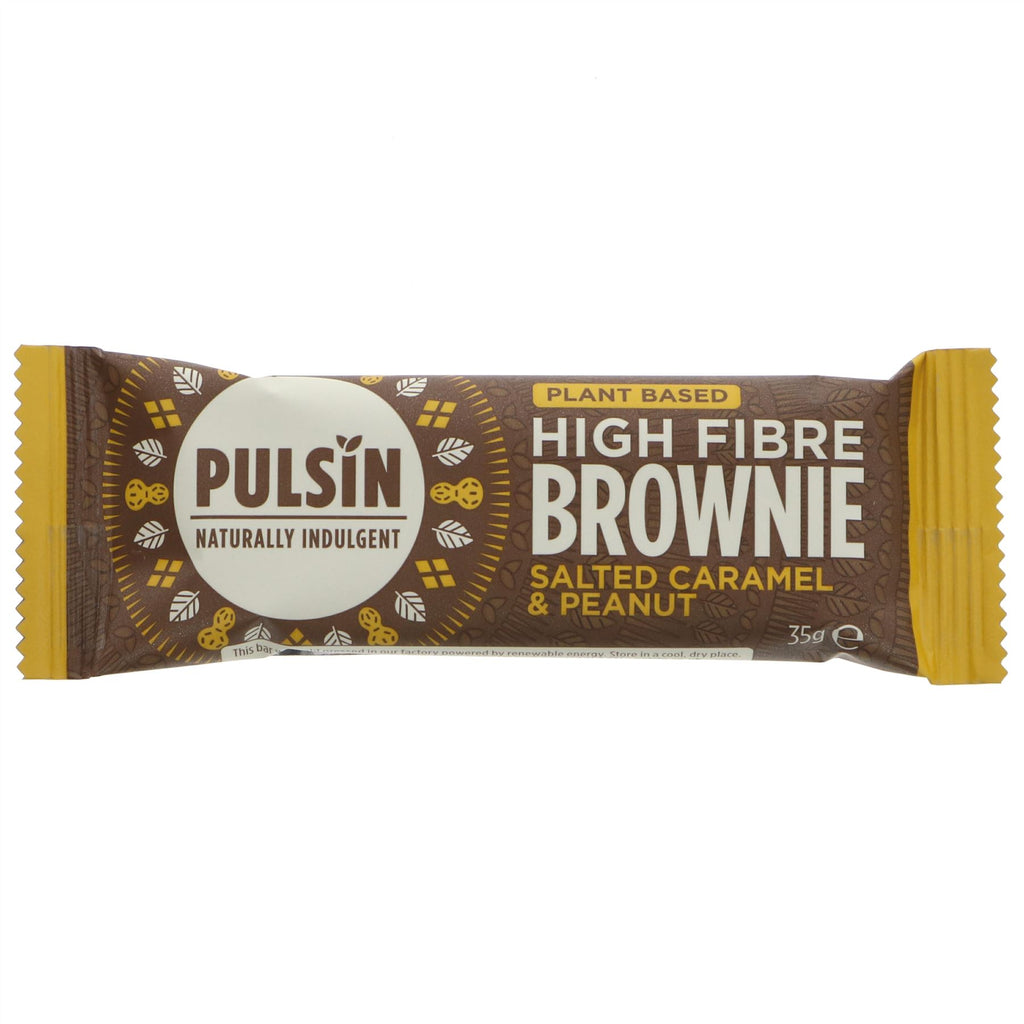 Pulsin | Salted Caramel Raw Choc Browne | 35G