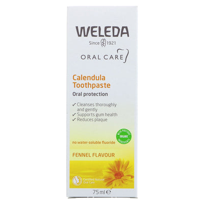 Weleda | Toothpaste - Calendula - peppermint free | 75ml