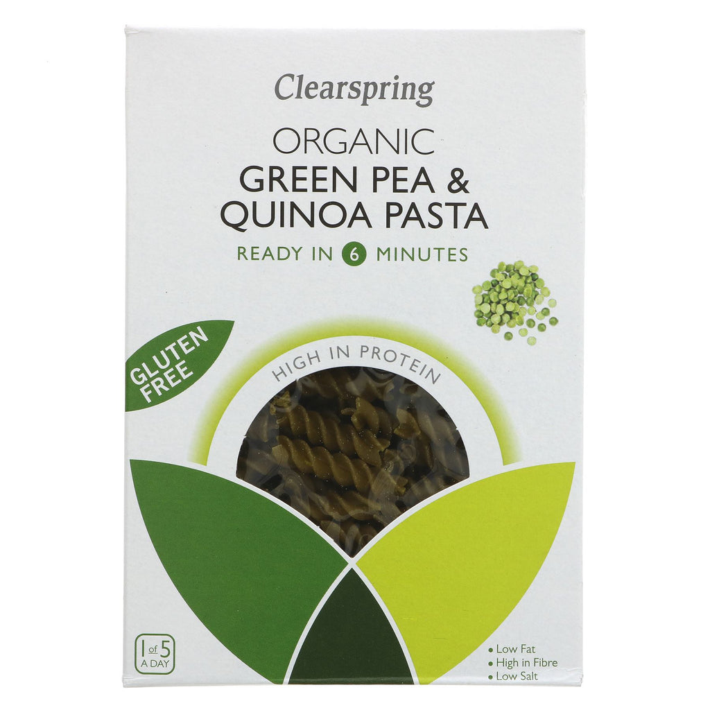 Clearspring | Green Pea & Quinoa Fusilli | 250G