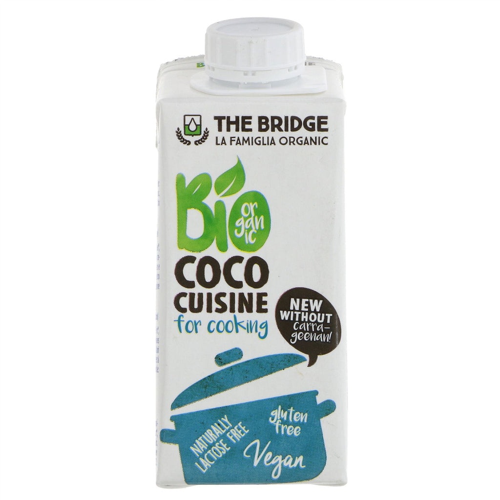 The Bridge | Coconut Cream - Organic - non dairy cream | 200ml
