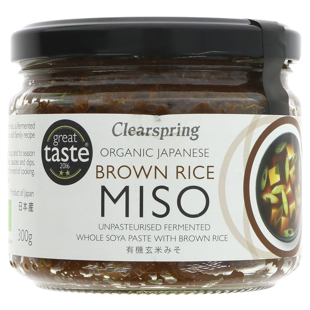 Clearspring | Brown Rice Miso Jar | 300G