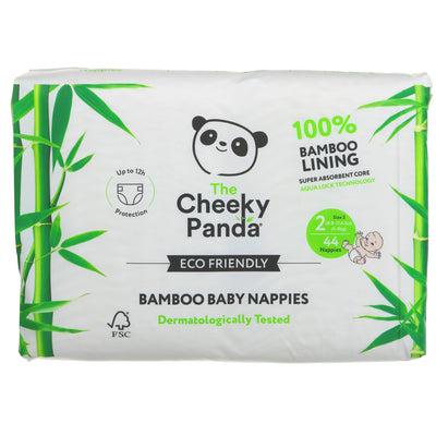 The Cheeky Panda | Bamboo Nappies Size 2, 3-8kg | 44