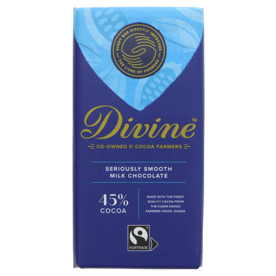 Divine | Milk Chocolate 45% Cocoa | 90g