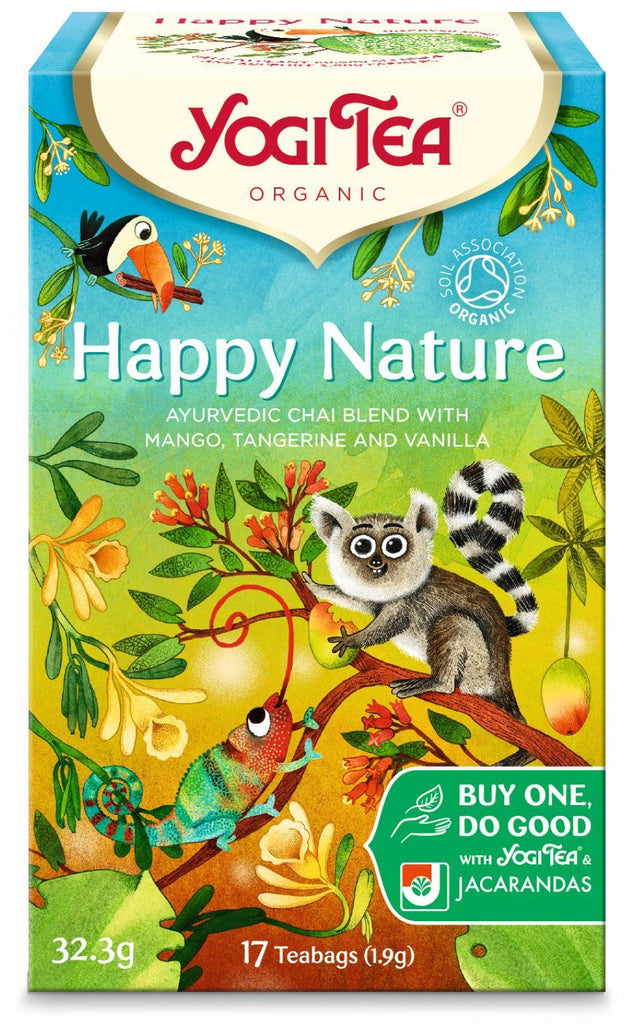 Yogi Tea | Happy Nature - Mango, Tangerine, Vanilla | 17 bags