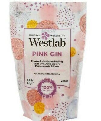 Westlab | Pink Gin Bathing Salts | 1Kg