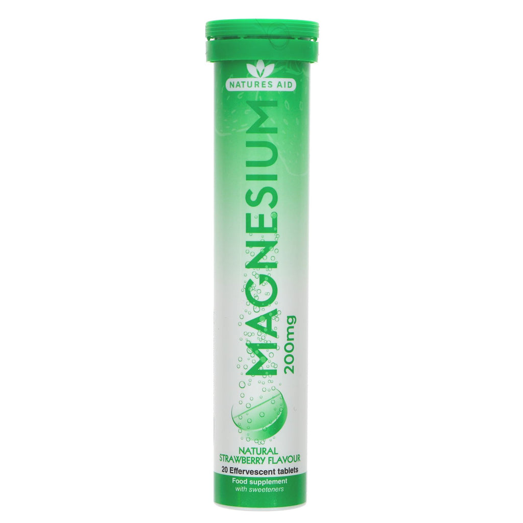 Natures Aid | Magnesium Effervescent | 20 tablets