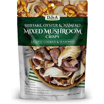 Dj&A | Mixed Mushroom Crisps | 25g