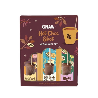 Gnaw | Vegan Hot Choc Shot Gift Set | 120g